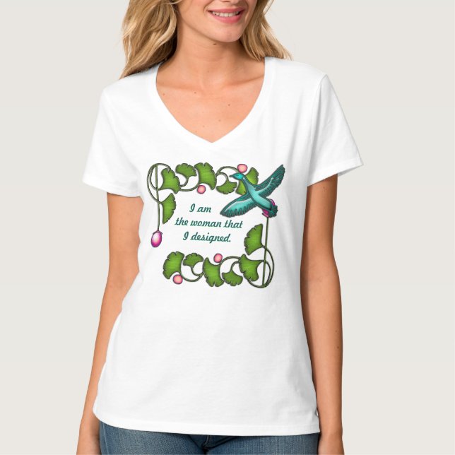 T-shirt Je suis la femme (Devant)