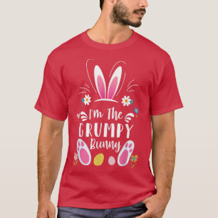 T-shirt Je suis la fête de Pâques de la famille Grumpy Bun