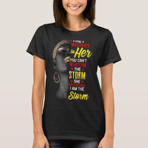 T-shirt Je Suis La Forte Reine Africaine Filles Histoire N
