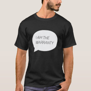 T-shirt JE SUIS LA GARANTIE Mécanicien automobile Passio