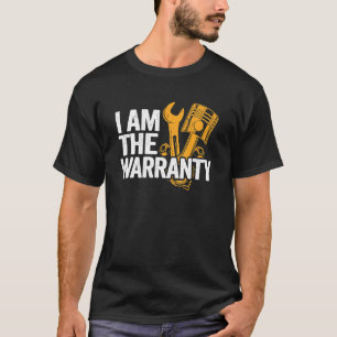 T-shirt Je Suis La Garantie Race Car Pièces De Réparation 