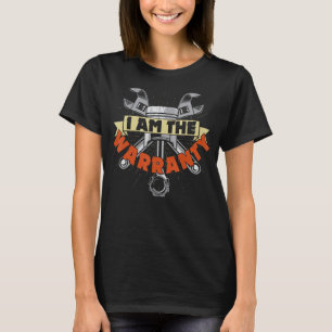 T-shirt Je Suis La Garantie Race Car Pièces Réparation Guy