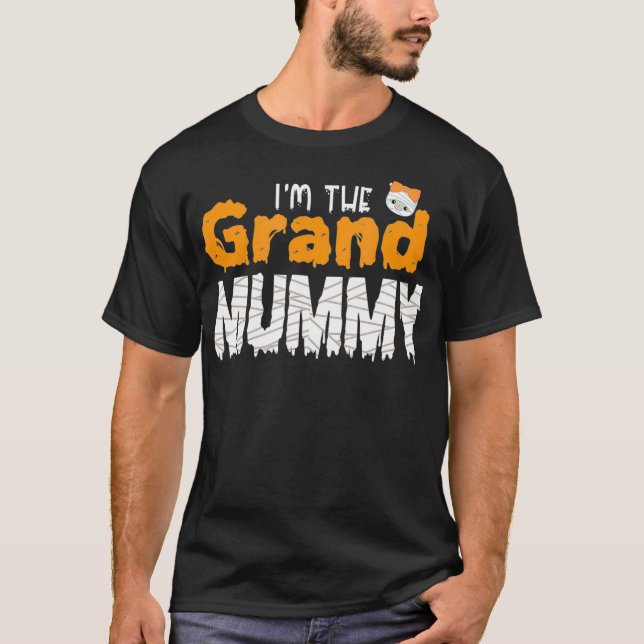 T-shirt Je suis La Grande Maman Amusante Famille Grand-Mèr (Devant)