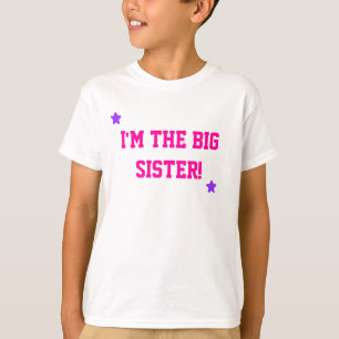 T-shirt Je suis la grande soeur !