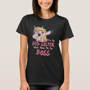 T-shirt Je suis la grande soeur qui me rend le Cool Un