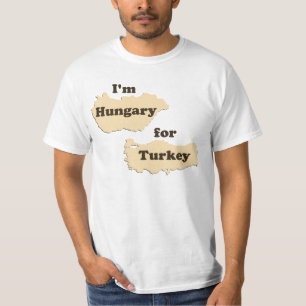 T-shirt Je suis la Hongrie pour la Turquie (affamée pour