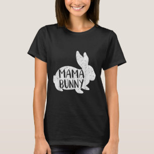 T-shirt Je suis la lapine Mimi Pâques drôle fête des mères