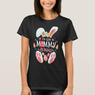 T-shirt Je suis La Maman Lapin Matching Famille Pâques Fêt