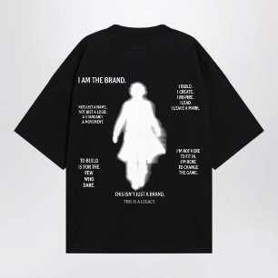 T-shirt JE SUIS LA MARQUE - Chemise à Citation d'Esthétiqu