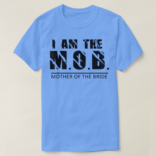 T-shirt Je suis la mère de la mariée Design767 (Design devant)