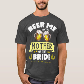 T-shirt Je suis la mère de la mariée mariée Mariée Mariée