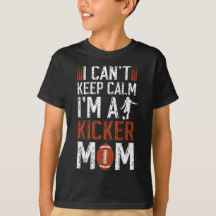 T-shirt Je suis la mère d'un botteur de football américain