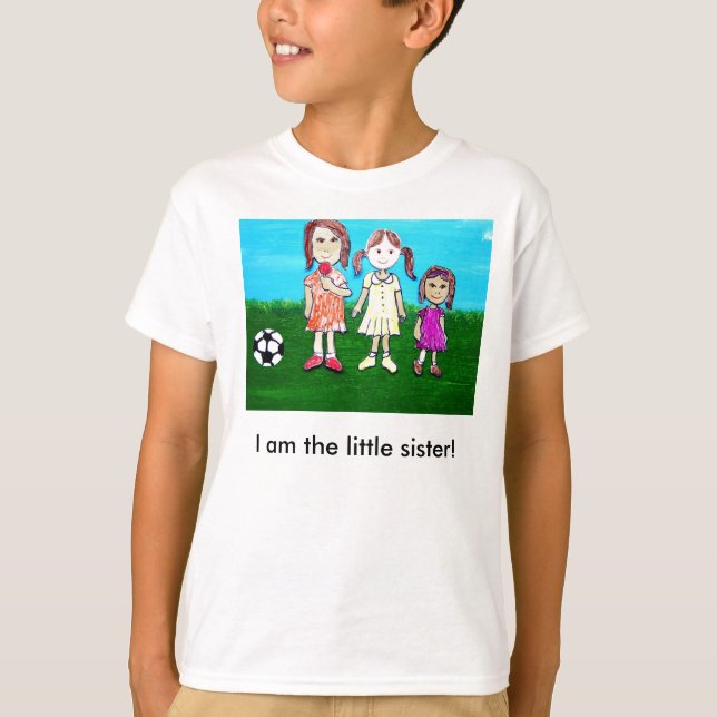 T-shirt Je suis la petite soeur ! (Devant)