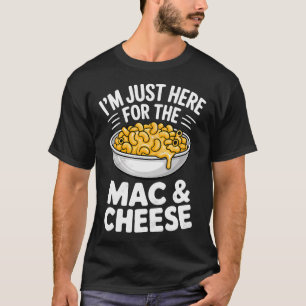 T-shirt JE Suis Là Pour Le Mac Et