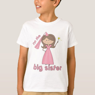 T-shirt je suis la princesse de grande soeur