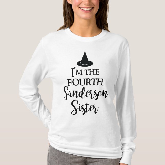 T-shirt Je suis la quatrième soeur de Sanderson (Devant)