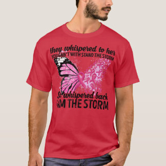 T-shirt Je Suis La Sensibilisation À La Tempête