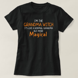 T-shirt Je suis la sorcière grand-mère drôle Halloween noi
