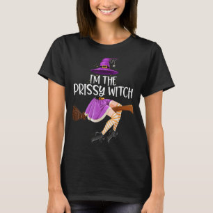 T-shirt Je suis la sorcière Prissy Femme Halloween Matchin