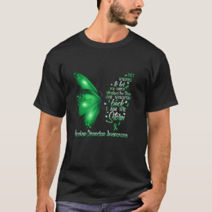 T-shirt Je suis la tempête Beurre de sensibilisation aux t