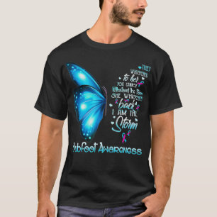 T-shirt Je suis la tempête Clubfoot le papillon de sensibi