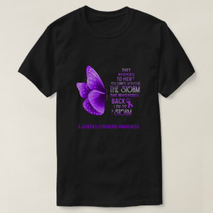 T-shirt Je suis la tempête Sjogren's Syndrome Sensibilisat