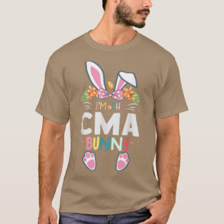 T-shirt Je suis l'Adjoint Médicale Certifié CMA Bunny Est