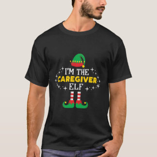 T-shirt Je Suis L'Aiguille De Soins Joyeux Xmas Père Noël 
