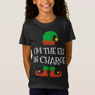T-Shirt Je suis l'Amoureux des chiens Elf Matching Family 