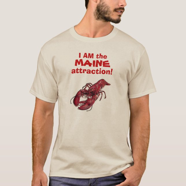 T-shirt "JE SUIS l'attraction du MAINE !" le © a parlé le (Devant)