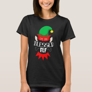 T-shirt Je Suis Le Béni Elf Family Matching Group Christma