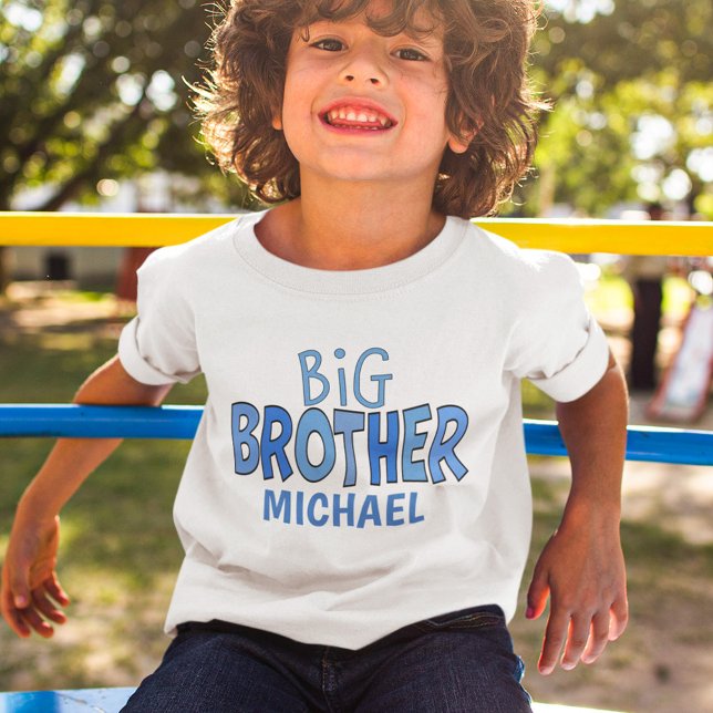T-shirt Je suis le Big Brother Cute Whimsical Modern (Créateur téléchargé)