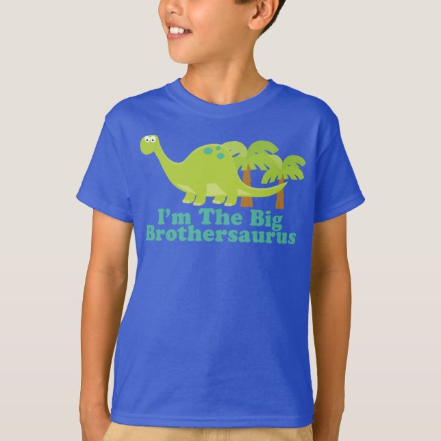T-shirt Je suis le Big Brothersaurus (Devant)