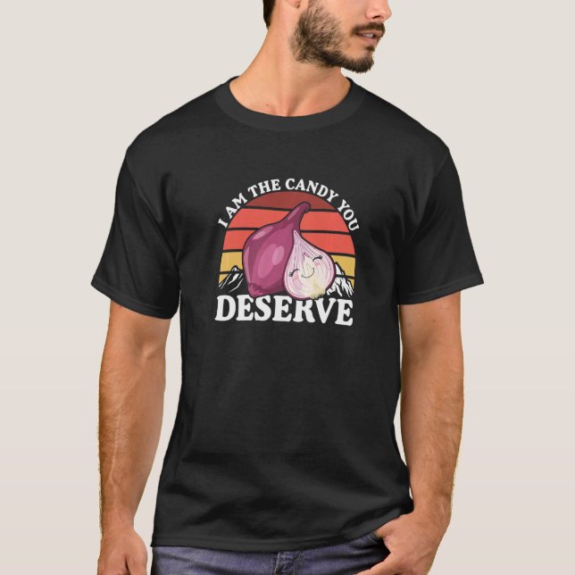 T-shirt Je Suis Le Bonbon Que Tu Mérites La Fête D'Hallowe (Devant)