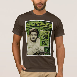 T-shirt Je suis le bout des Mammas d'un rouge ardent