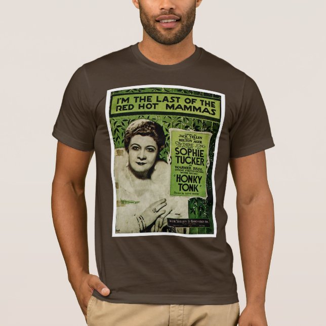 T-shirt Je suis le bout des Mammas d'un rouge ardent (Devant)