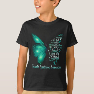 T-shirt Je Suis Le Butterf De Sensibilisation Au Syndrome