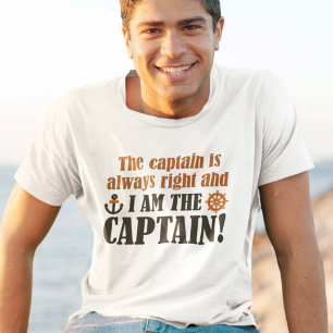 T-shirt Je Suis Le Capitaine