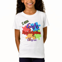 "Je suis le chef-d'oeuvre de Dieu" Puzzle design t