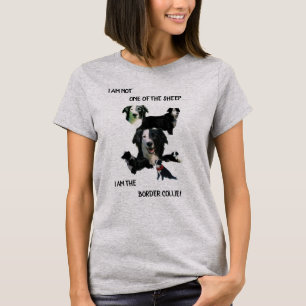 T-SHIRT "JE SUIS LE COLLIE FRONTALIER"
