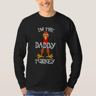T-shirt Je suis le dindon de Thanksgiving pour papa de fam
