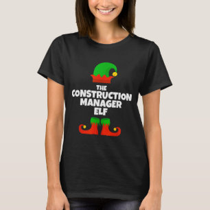 T-shirt Je suis le directeur de construction Elf Famille P