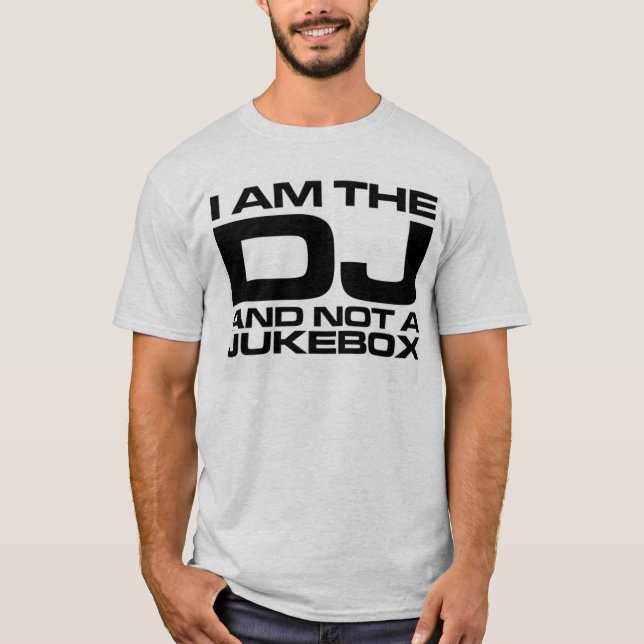 T-shirt Je suis le DJ (Devant)