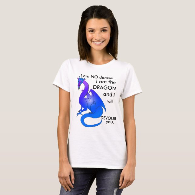 T-shirt JE SUIS le dragon (Devant entier)