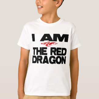 T-shirt Je suis le dragon rouge
