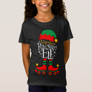 T-Shirt Je suis le Elf de Père Noël préféré pour le roller
