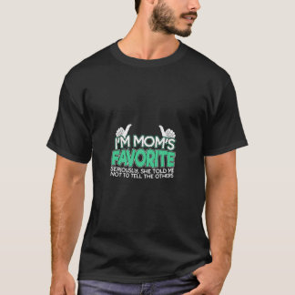 T-shirt Je Suis Le Favori De Maman, La Rivalité Du Frère