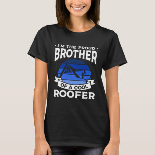 T-shirt Je suis Le Fier Frère D'Un Toit De Toit Cool