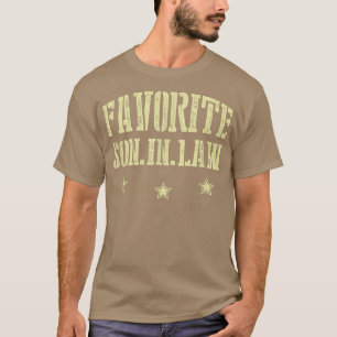 T-shirt Je suis Le Fils Préféré En Droit Des Idées Cadeaux