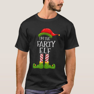 T-shirt Je Suis Le Groupe Farty Elf Qui Correspond À Noël 